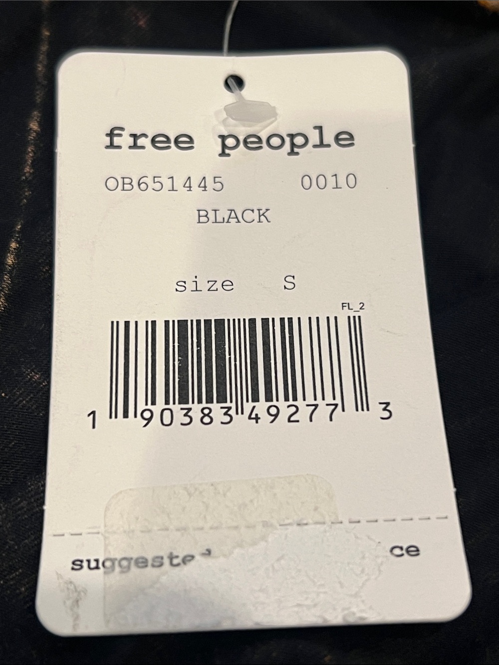 NWT Free People Lost at Sea Strapless Hi Low Tube Top Size Small Asymmetrical - Picture 10 of 12